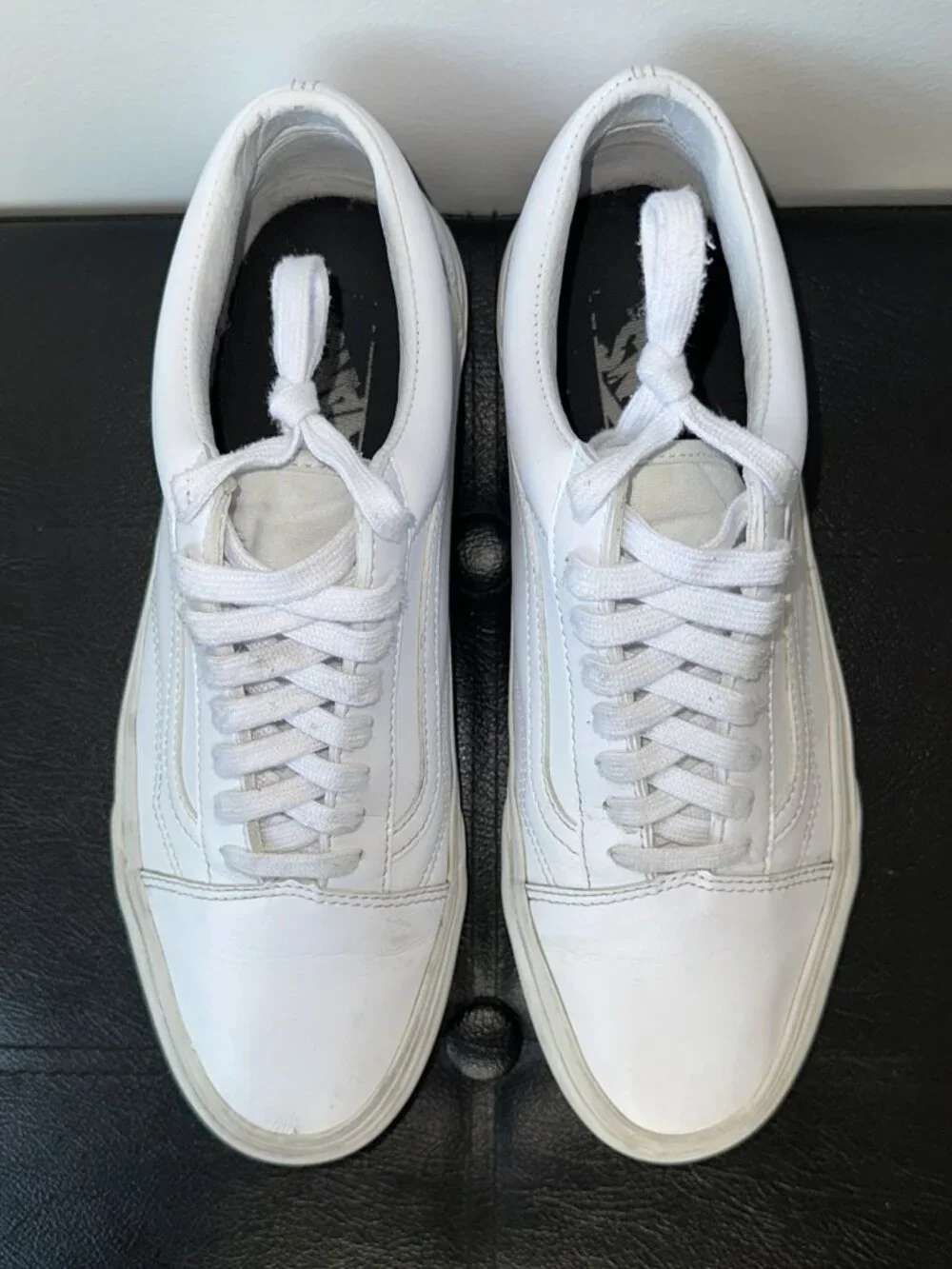 Vans Old Skool Leather White